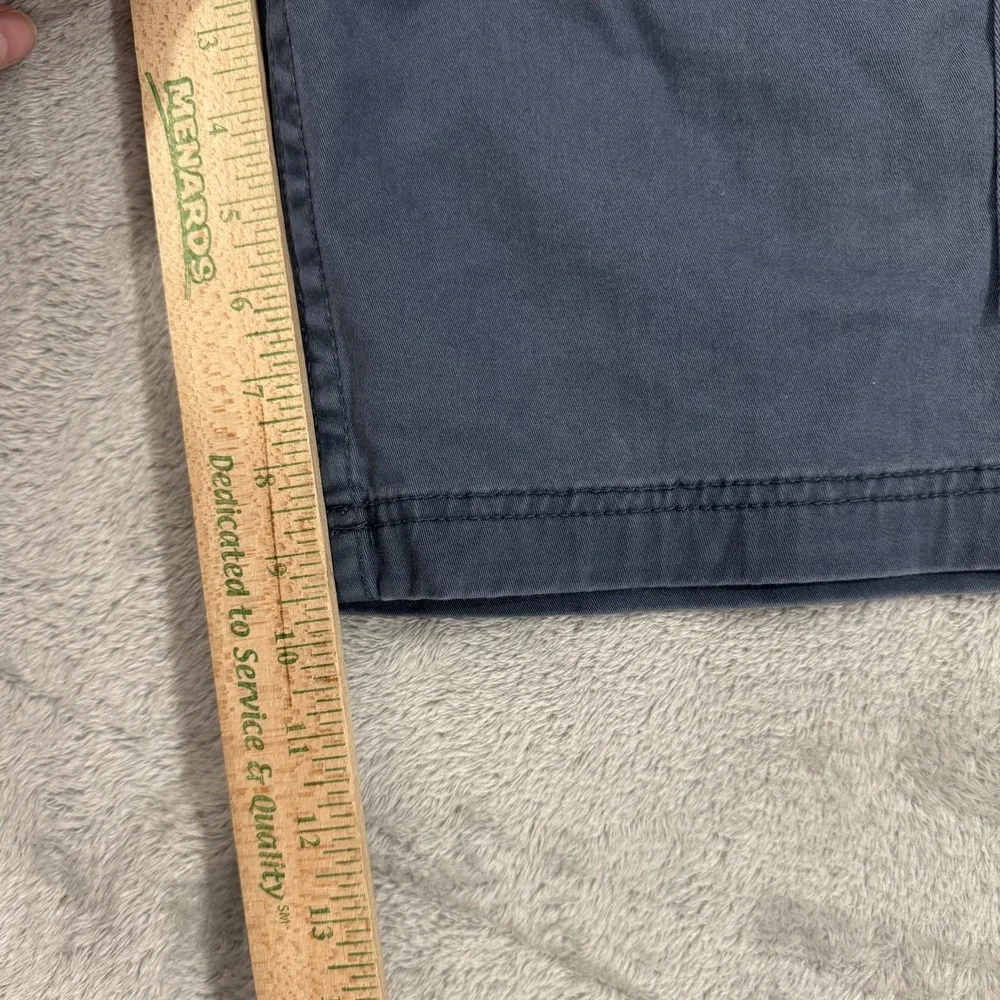 St Johns Bay Shorts Mens 38 Blue Comfort Stretch Cargo Trail Utility 9.5
